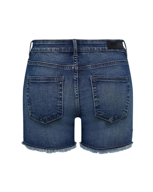 ONLY Blue Denim Shorts