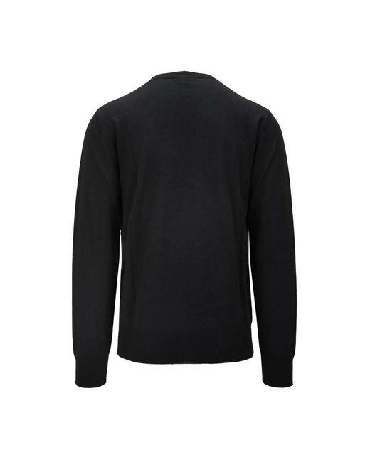 DSquared² Wollpullover mit logo in Black für Herren