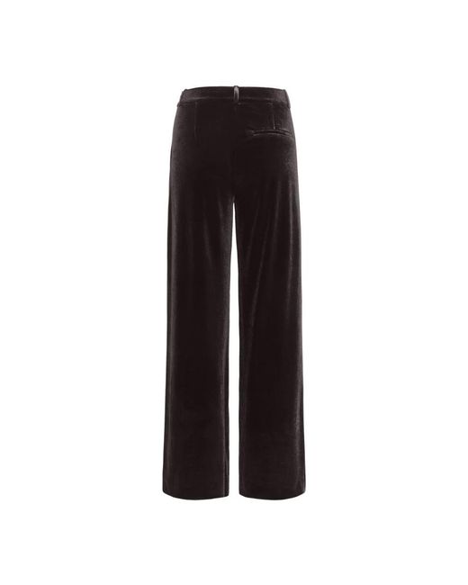 Gestuz Wide Trousers in het Black