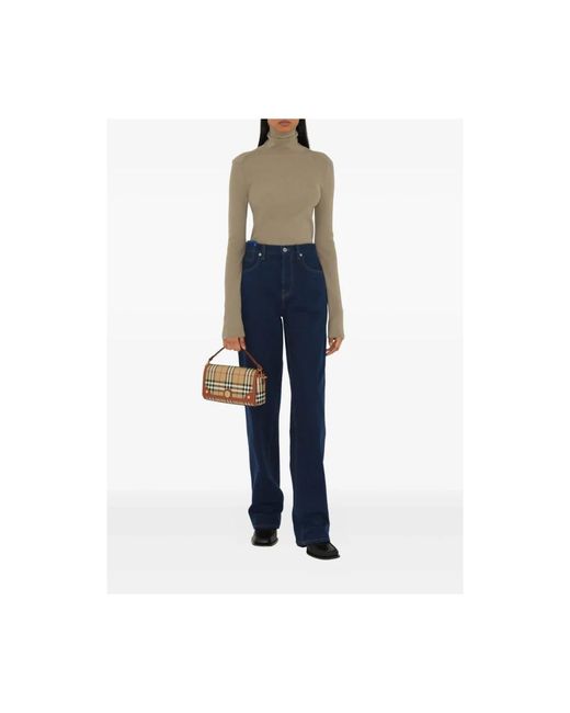 Burberry Note Handbag in het Brown