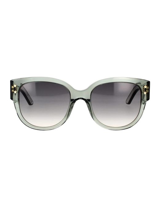 Dior Metallic Moderne schmetterling stil sonnenbrille