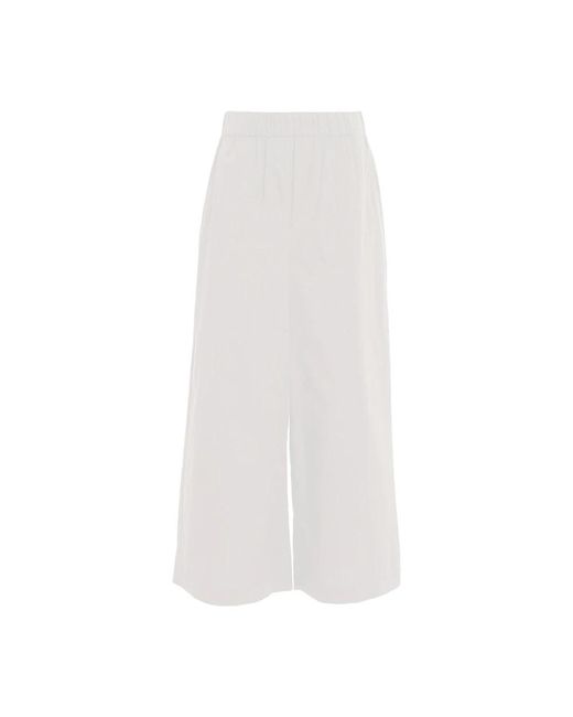 Weekend by Maxmara White Wide Trousers