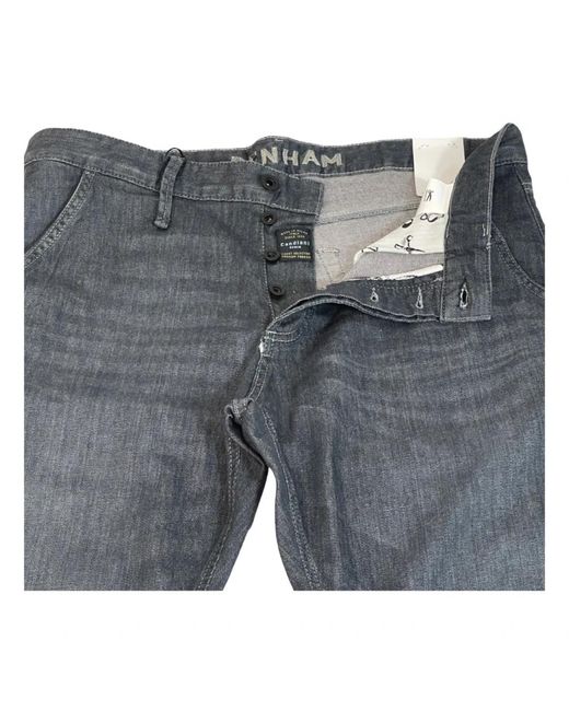 Denham Gray Straight Fit Jeans for men