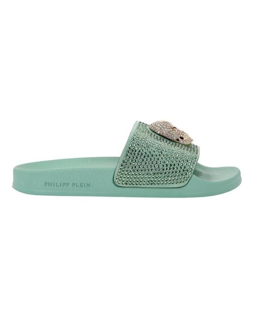 Sliders Philipp Plein en coloris Green