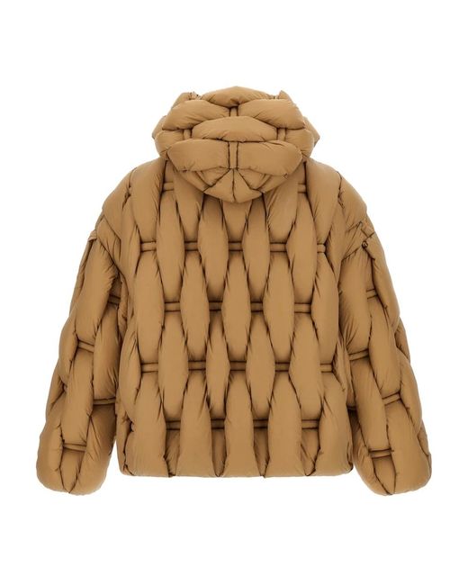 RAXXY Jassen ,Nylon 3D Donzenjas in het Brown voor heren