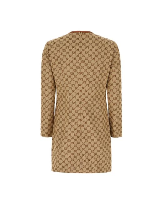 Gucci Short Dresses in het Natural