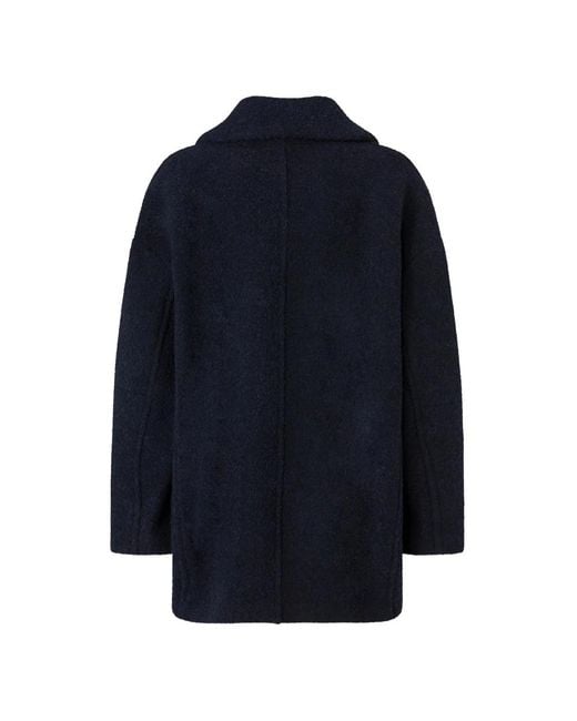 Pinko Blue Double-Breasted Coats