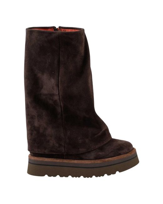 BELLE VIE Brown High Boots