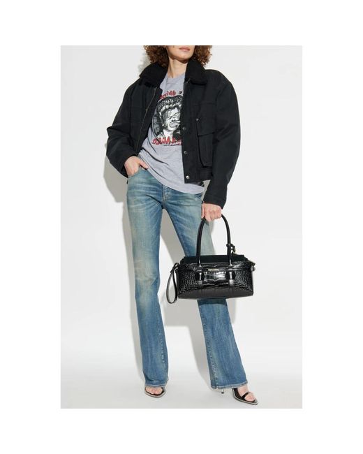 DSquared² Jeans ,Blauw ,Denim Medium Taille Flare Jeans in het Blue