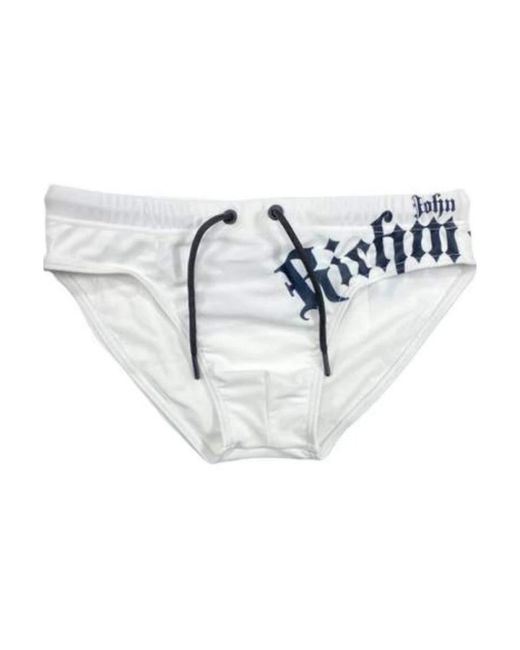 John Richmond White Beachwear for men