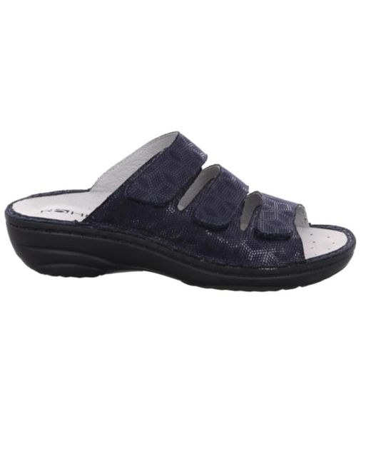 Rohde Schoenen ,Blauw ,Blauwe Elegante Damessandaal in het Blue