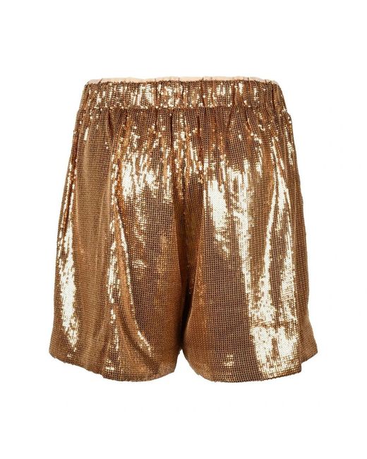Twinset Natural Short Shorts