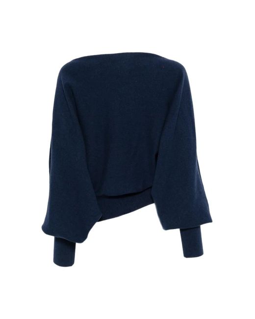 Alberta Ferretti Blue Blouses