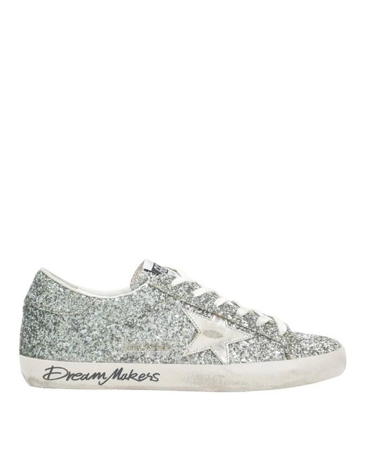 Golden Goose Deluxe Brand Gray Sneakers