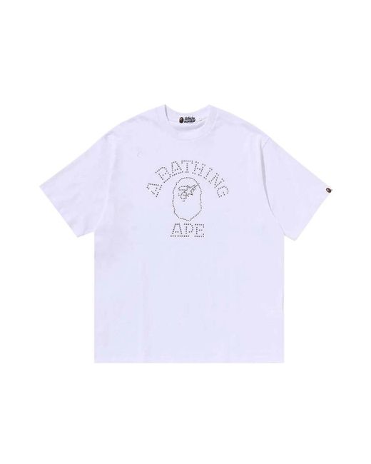 T-Shirts A Bathing Ape de hombre de color Blue