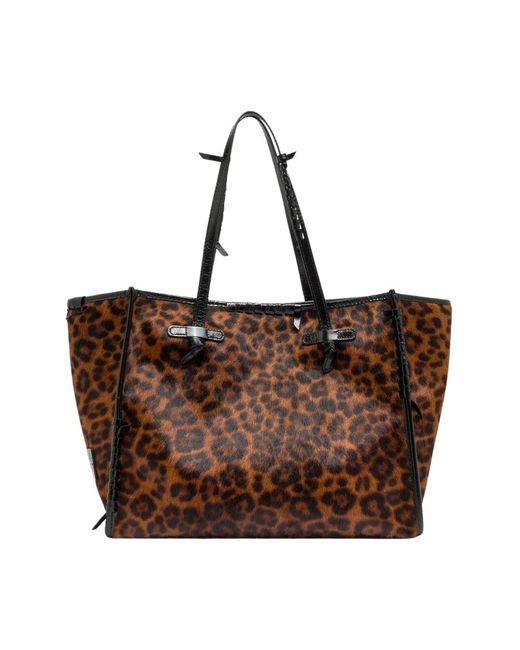 Gianni Chiarini Brown Shopping Bags