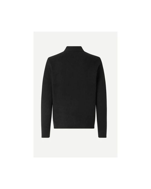 Samsøe & Samsøe Black Polo Shirts