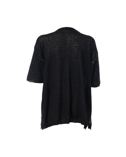 Blouses Le Tricot Perugia de color Black