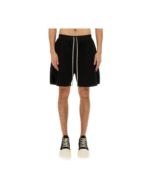 Rick Owens Black Casual Shorts for men
