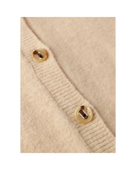 Minus Truien & Vesten ,Msjanna Knit Cardigan in het Natural