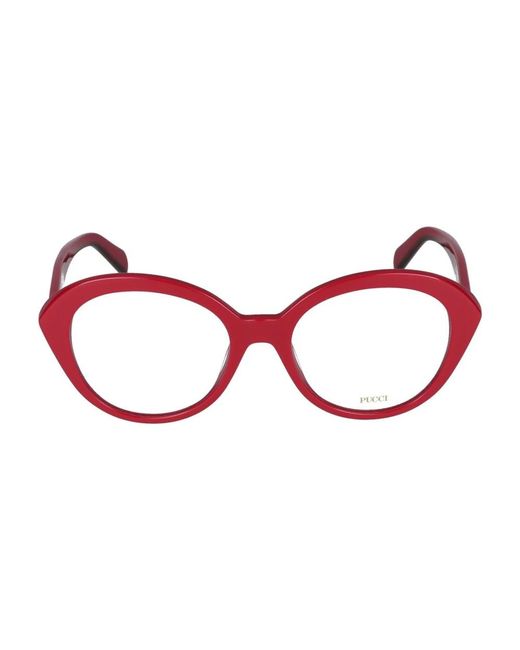 Emilio Pucci Red Glasses