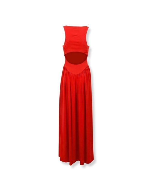 Sportmax Red Maxi Dresses