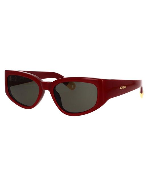 Jacquemus Red Sunglasses