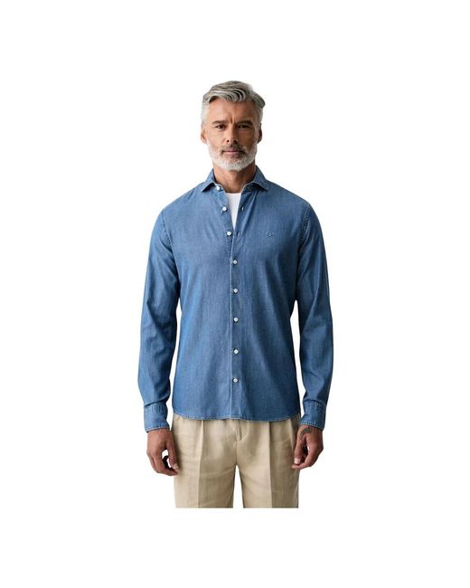 Hackett Shirt in het Blue voor heren