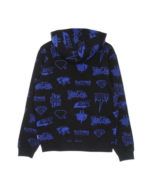 Iuter Blue Hoodies for men