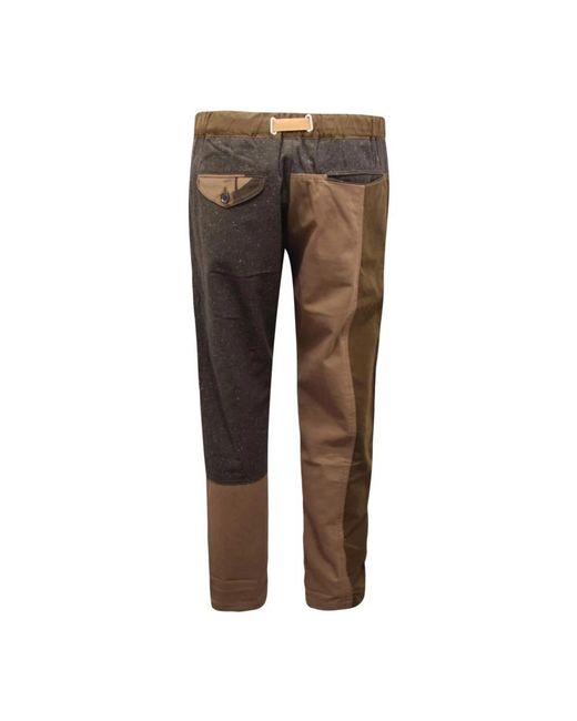 White Sand Greg Patch Hose in Brown für Herren