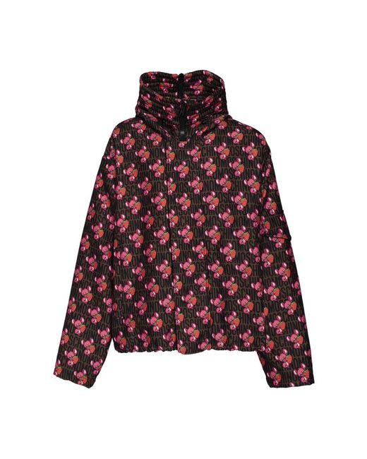 Moschino Purple Winter Jackets for men