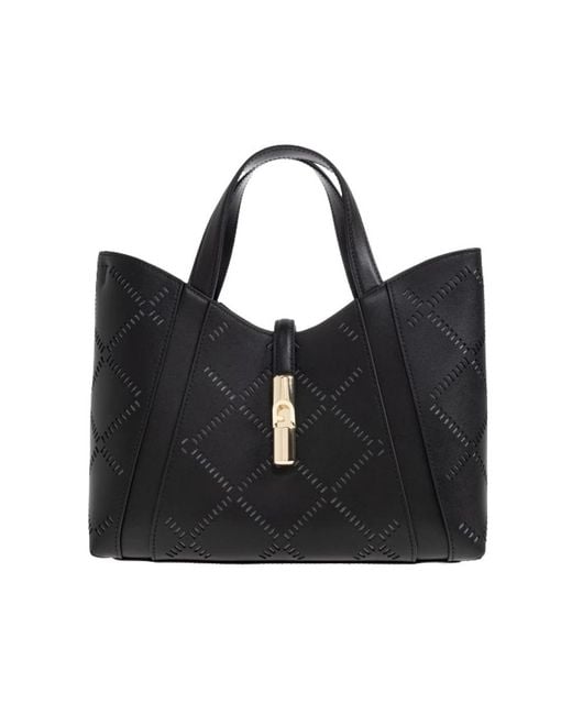 Furla Black Tote Bags