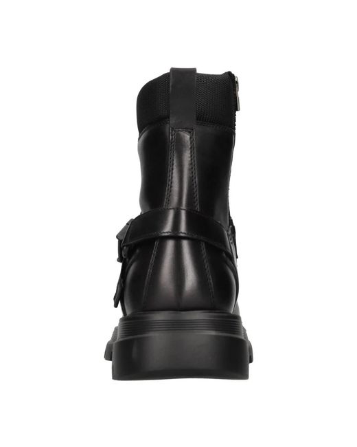 Fabi Black Lace-Up Boots for men