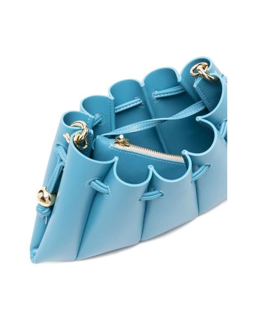 THEMOIRÈ Blue Shoulder Bags