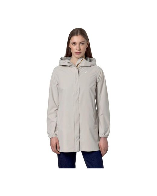 Rain Jackets K-Way de color Gray