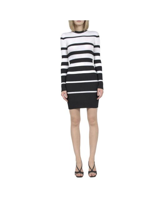Moschino Black Knitted Dresses