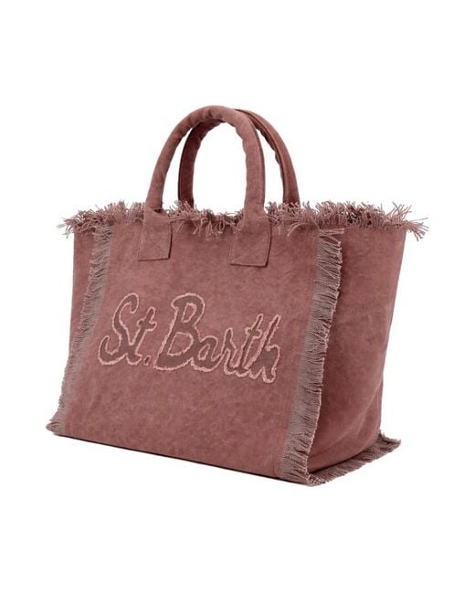 Mc2 Saint Barth Red Tote Bags