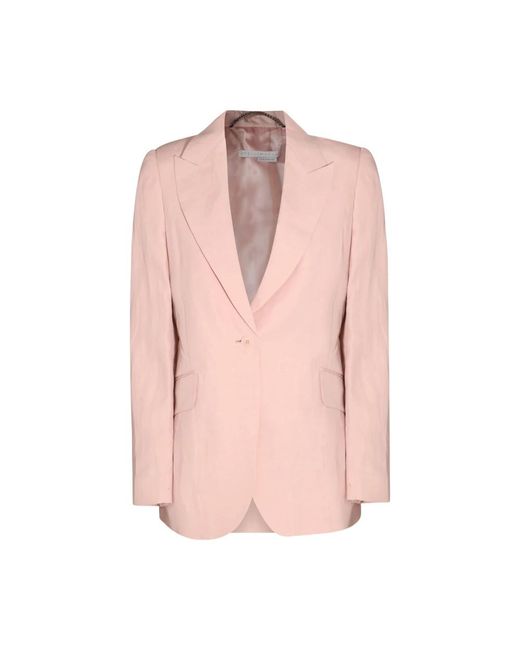 Stella McCartney Pink Leichte rosa jacken - natürlicher stil