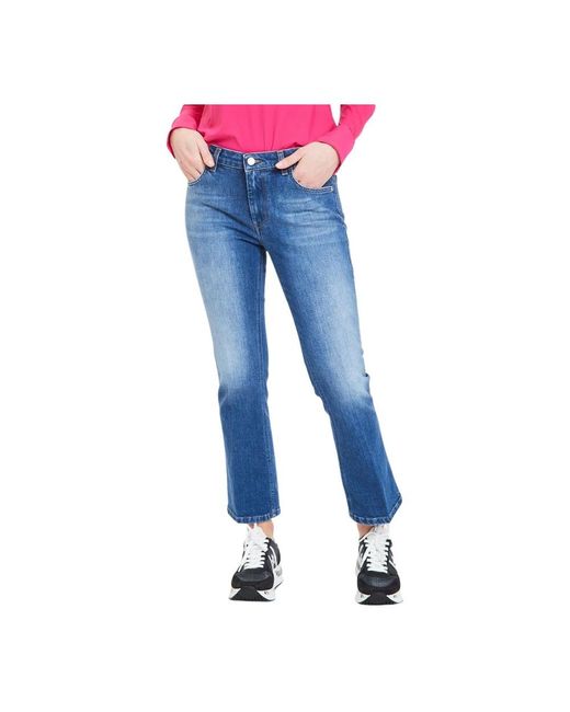 Re-hash Blue Cropped Jeans