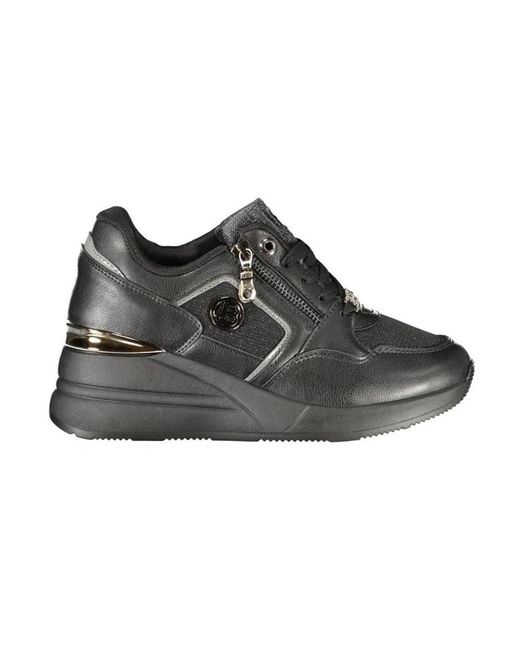 Laura Biagiotti Black Sneakers