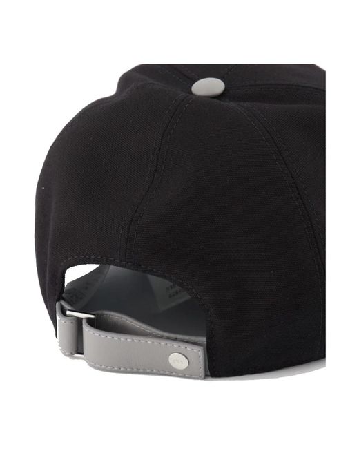 Dior Baseball cap mit lederdetails in Black für Herren