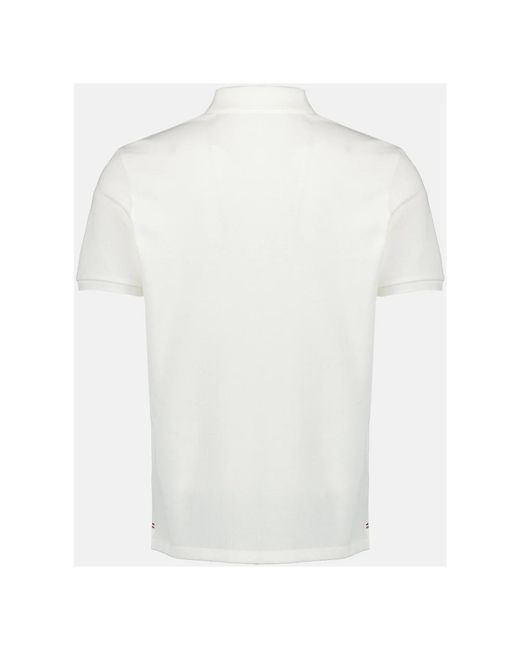 Moncler White Polo Shirts for men