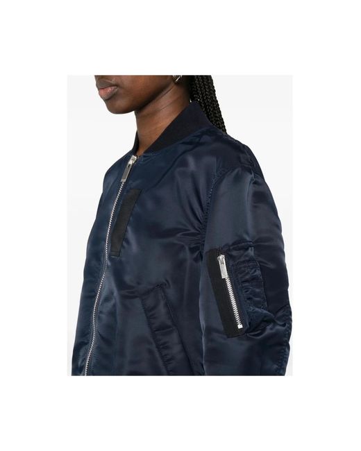 Sacai Blue Bomber Jackets