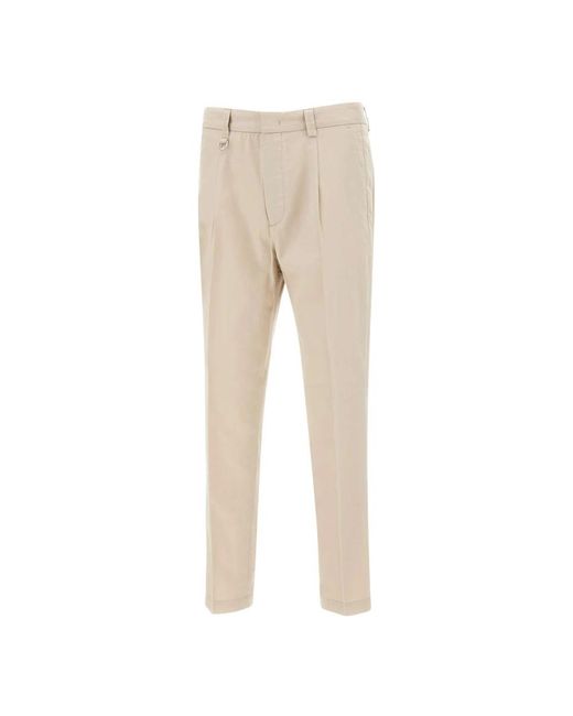 Paolo Pecora Natural Slim-Fit Trousers for men