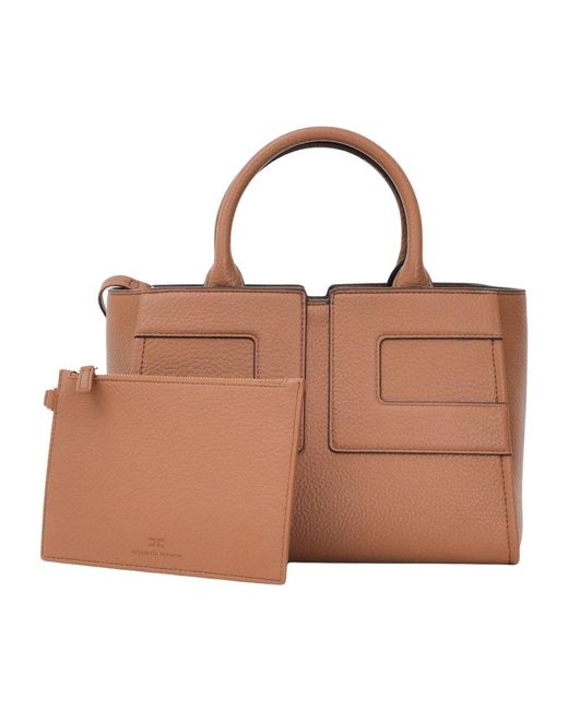 Handbags di Elisabetta Franchi in Brown
