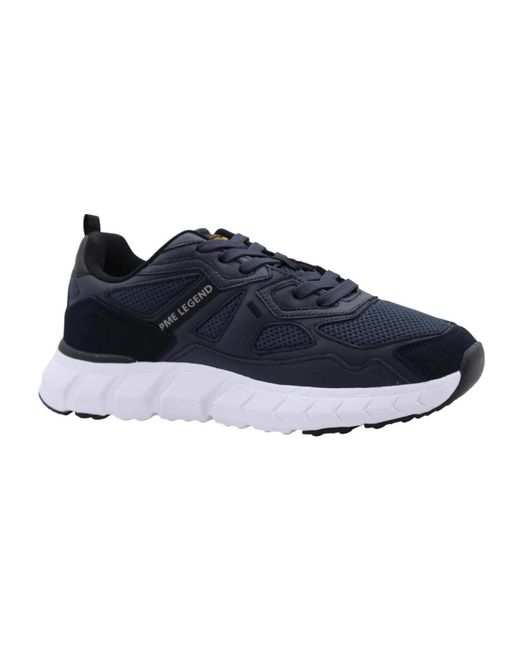 PME LEGEND Blue Sneakers for men