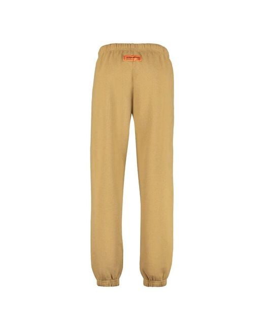Sweatpants di Heron Preston in Yellow da Uomo