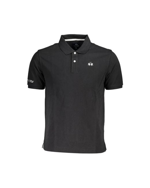 Polo Shirts La Martina pour homme en coloris Black