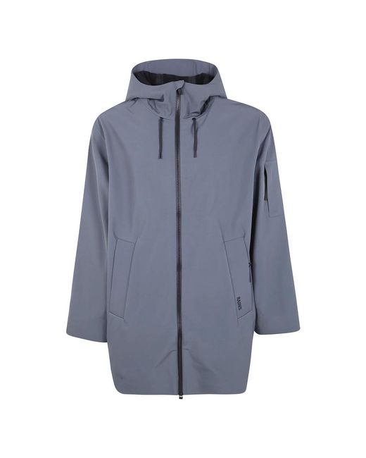 Rains Jassen ,Blauw ,Vision Softshell Jas in het Blue