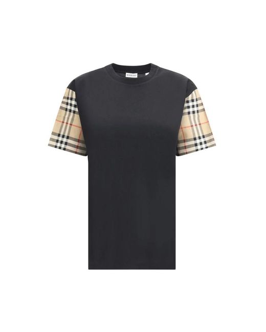 T-Shirts Burberry de color Black